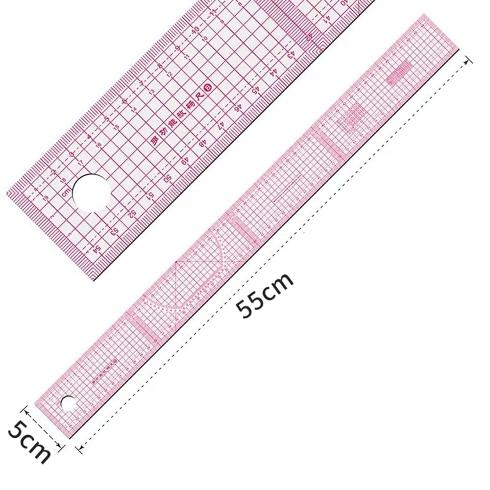 Juego de Regla Curva de Costura de 11 Piezas, Juego de Reglas de Suave para Principiantes, Sastres, Diseñadores, Acolchado, Bordado, Ganchillo, Tejido.