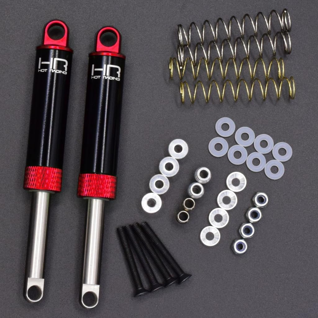 Hot Racing TD90T02 Red Internal Spring Air Shock 90mm
