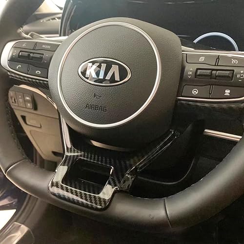 Miniatura 4 de Moldura de volante para accesorios Kia K5 GT GT-Line 2020 2021 2022 2023 2024 2025 (no para modelos LX LXS y EX)