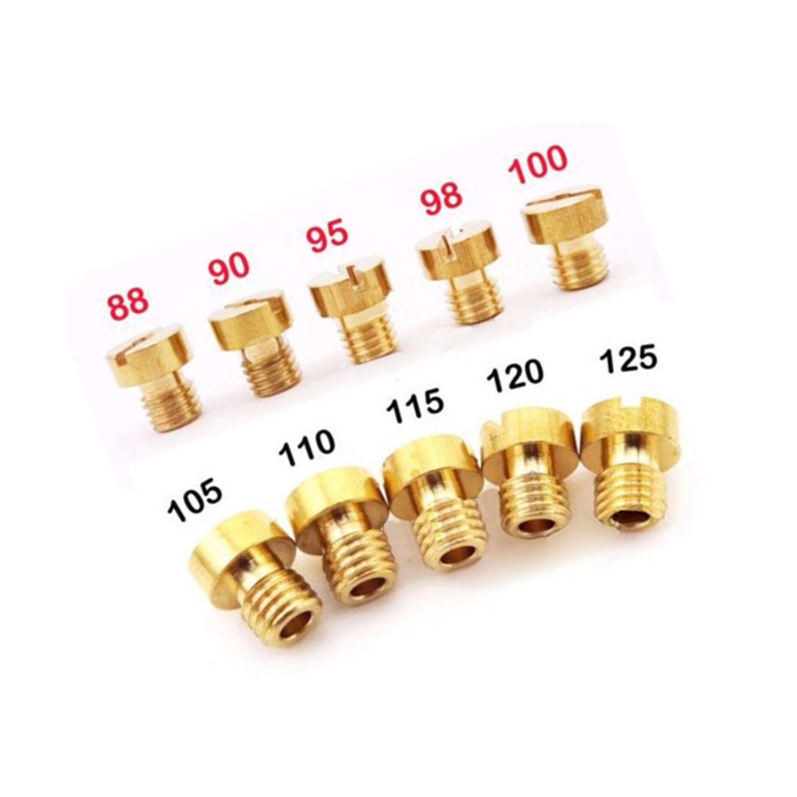 Amazon | キャブレター メインジェット 10個 キャブレター