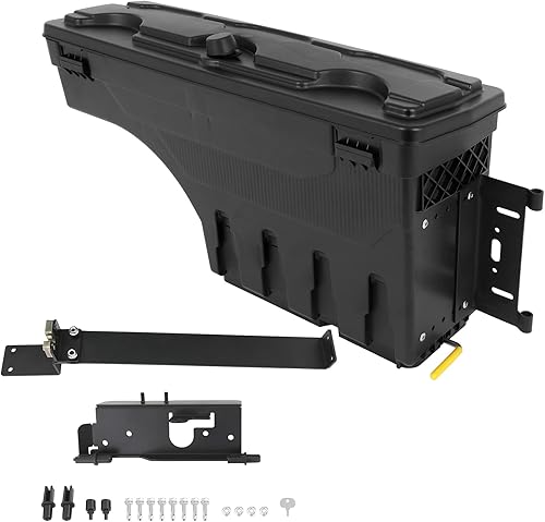 Miniatura 9 de ROADFAR Caja de almacenamiento para caja de camioneta con contraseña para Dodge Ram 1500 2500 3500 2002-2010, para Ram 1500 2500 3500 2011-2018