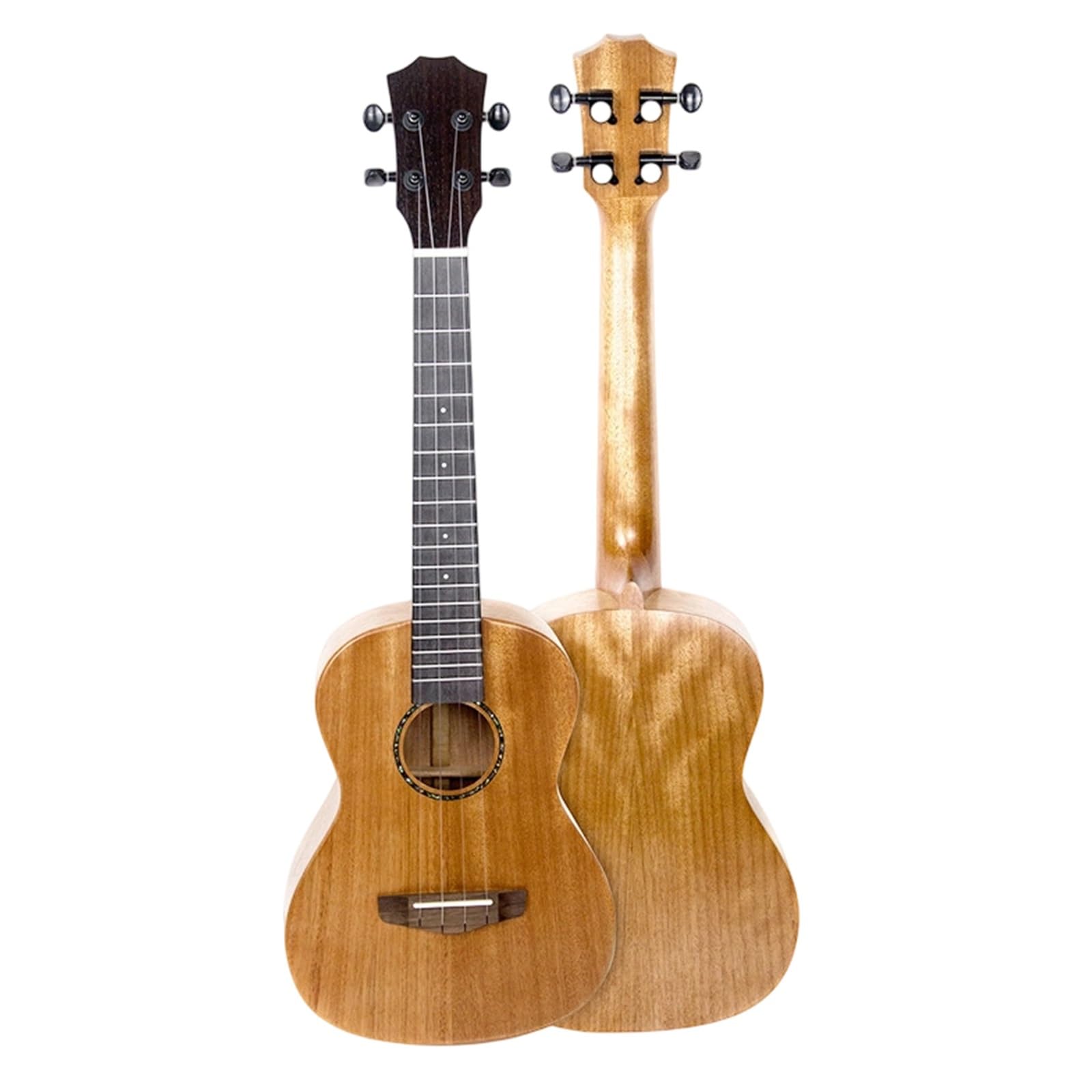 Ukulele Instrumenty Muzyczne Ukulele Dla Początkujących 23/26 Cali Struny Z Litego Drewna Instrumenty Muzyczne Profesjonalne Ćwiczenia(Type 12)