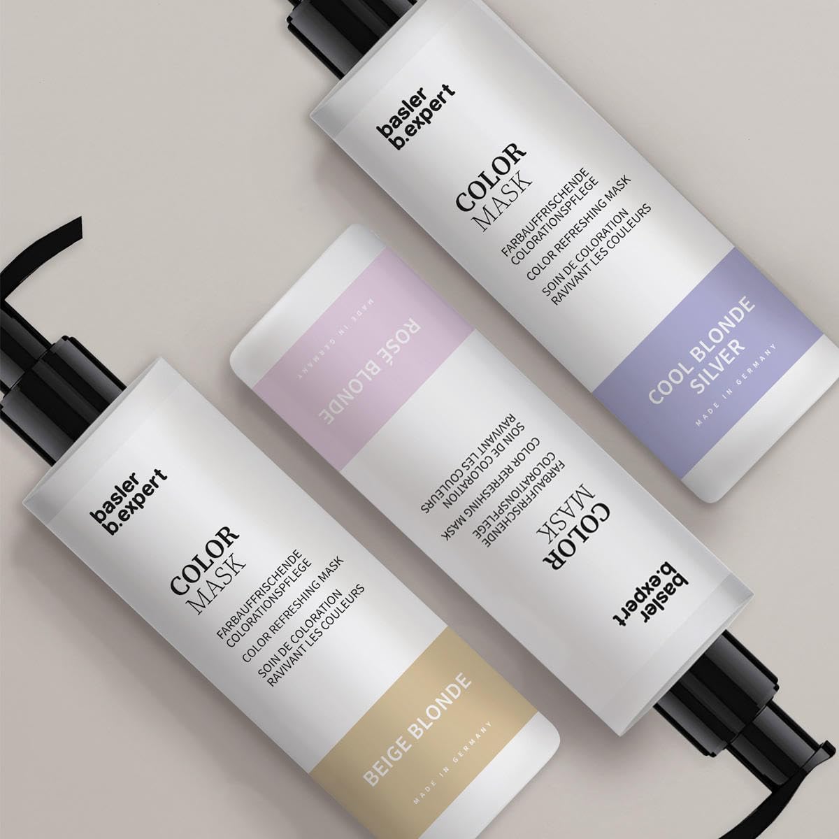 basler Color Mask Haarmaske für Blond, Beige Blonde, 150 ml | Farbauffrischend