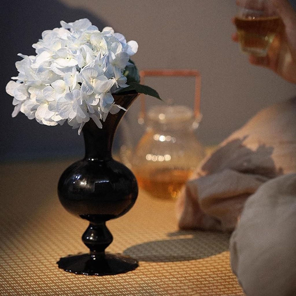 Vaso Semplice vaso di vetro nordico Vaso di fiori Soggiorno Camera da letto Tavolo da pranzo Decorazione Ornamenti squisiti Vaso In Ceramica