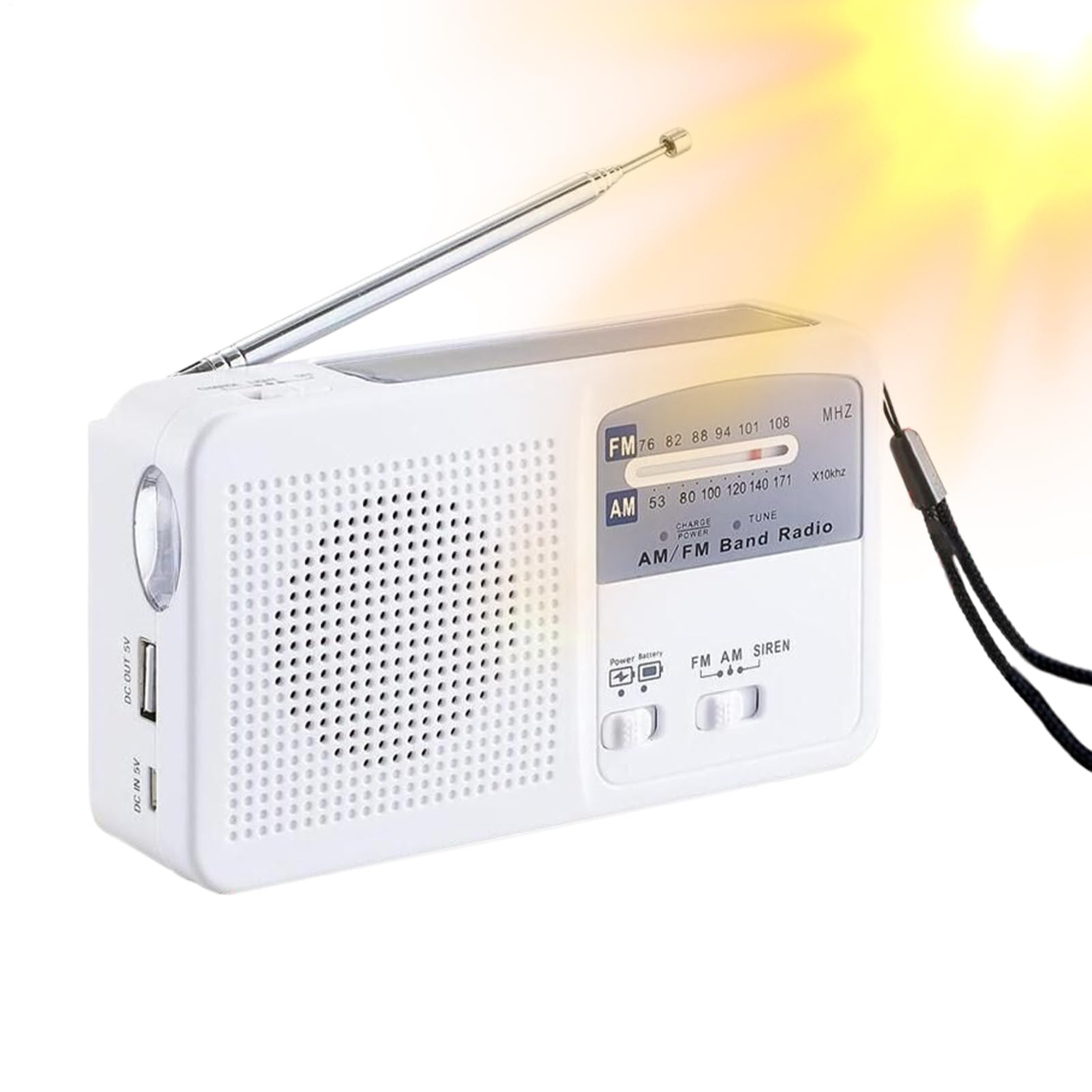 Radio Solarne Wodoodporne Radio Turystyczne