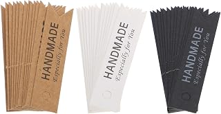 45pcs Sign Candle Decorations Candle Making Supplies Handmade Candle Labels Aroma Candle Tags Candle Gift Tags Candle Label Roll Accessories Kraft Paper Rectangle