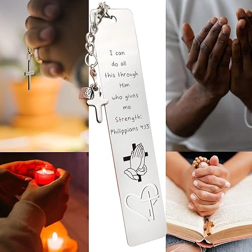 Miniatura 8 de Marcapáginas inspiradores regalos para mujeres, amigos, amantes de los libros, regalos cristianos para mujeres, amigos, compañeros de trabajo,