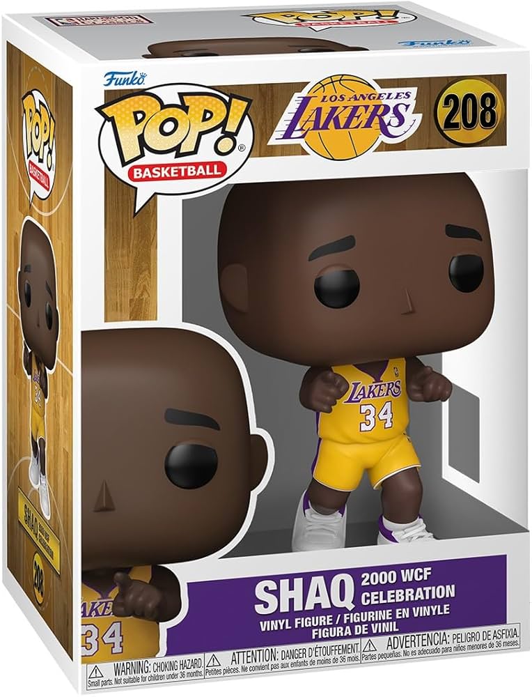 Amazon.com: Funko Pop! NBA: Lakers - Shaquille O'Neal - Shaq