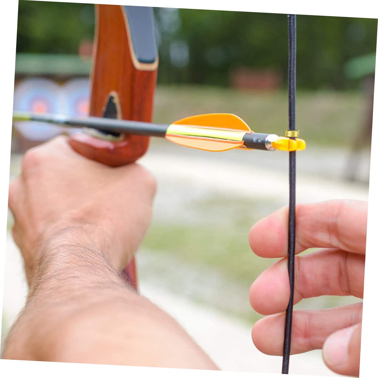 Armoire Vintage Corde D'arc Vintage Bear Archery 64 AMO - Pour Arc