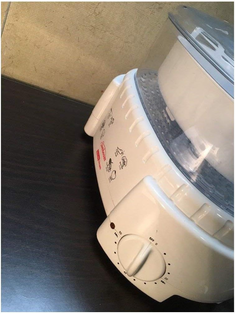 Close-up of the timer dial on the Sunbeam Oster Instant Steam 4710