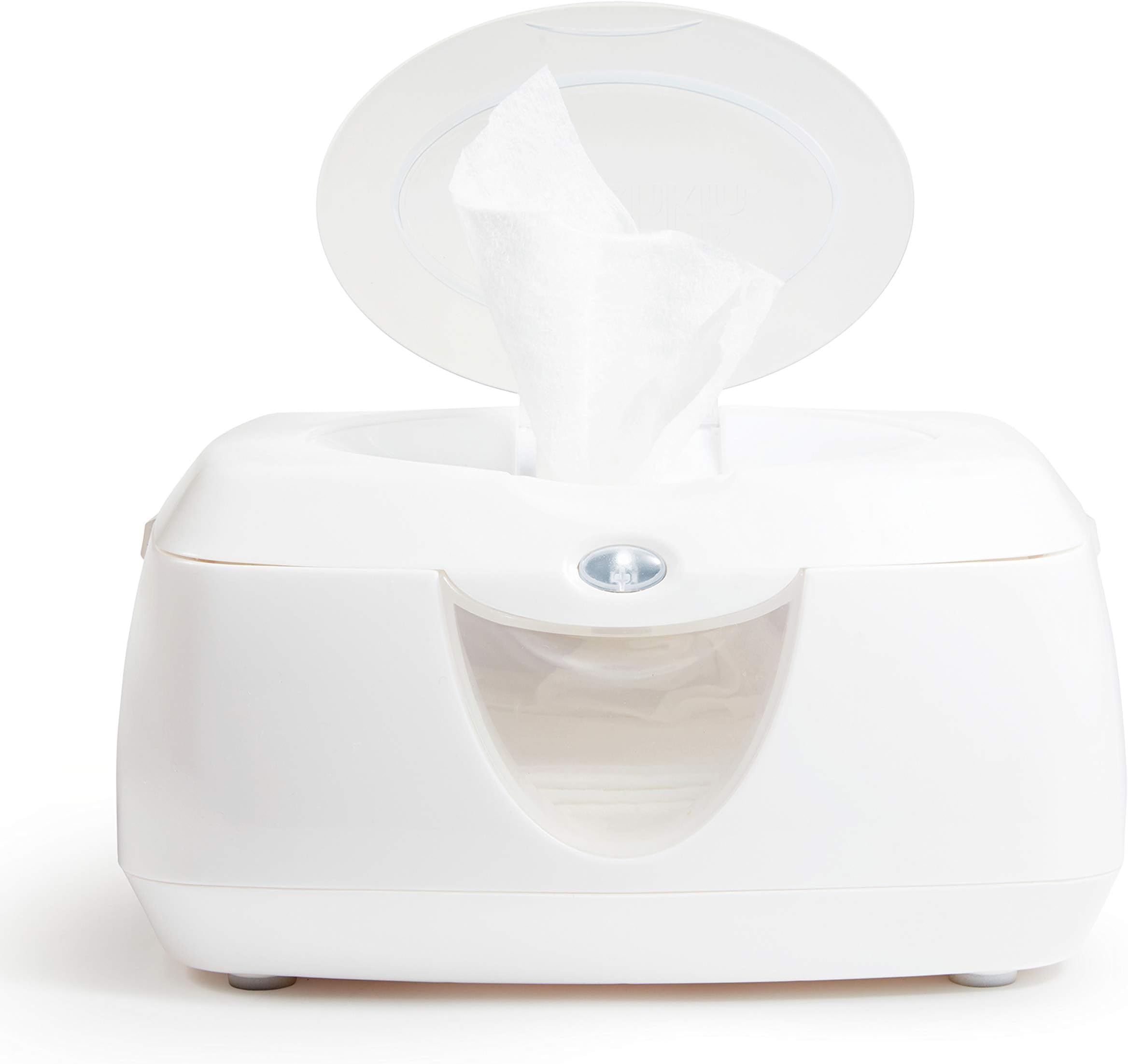 Munchkin Warm Glow Baby Wipe Warmer with Nightlight, White, 7.25x5x10 Inch (Pack of 6)