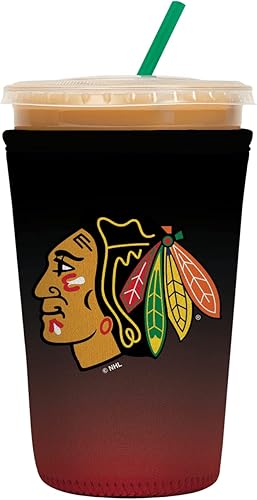 Miniatura 100 de Sok It JavaSok NHL Hockey - Funda de neopreno aislada para taza de café helado y soda fría (Boston Bruins, Grande: 30-32 oz)