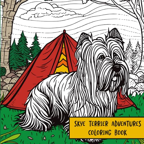 Skye Terrier Adventures: Coloring Book