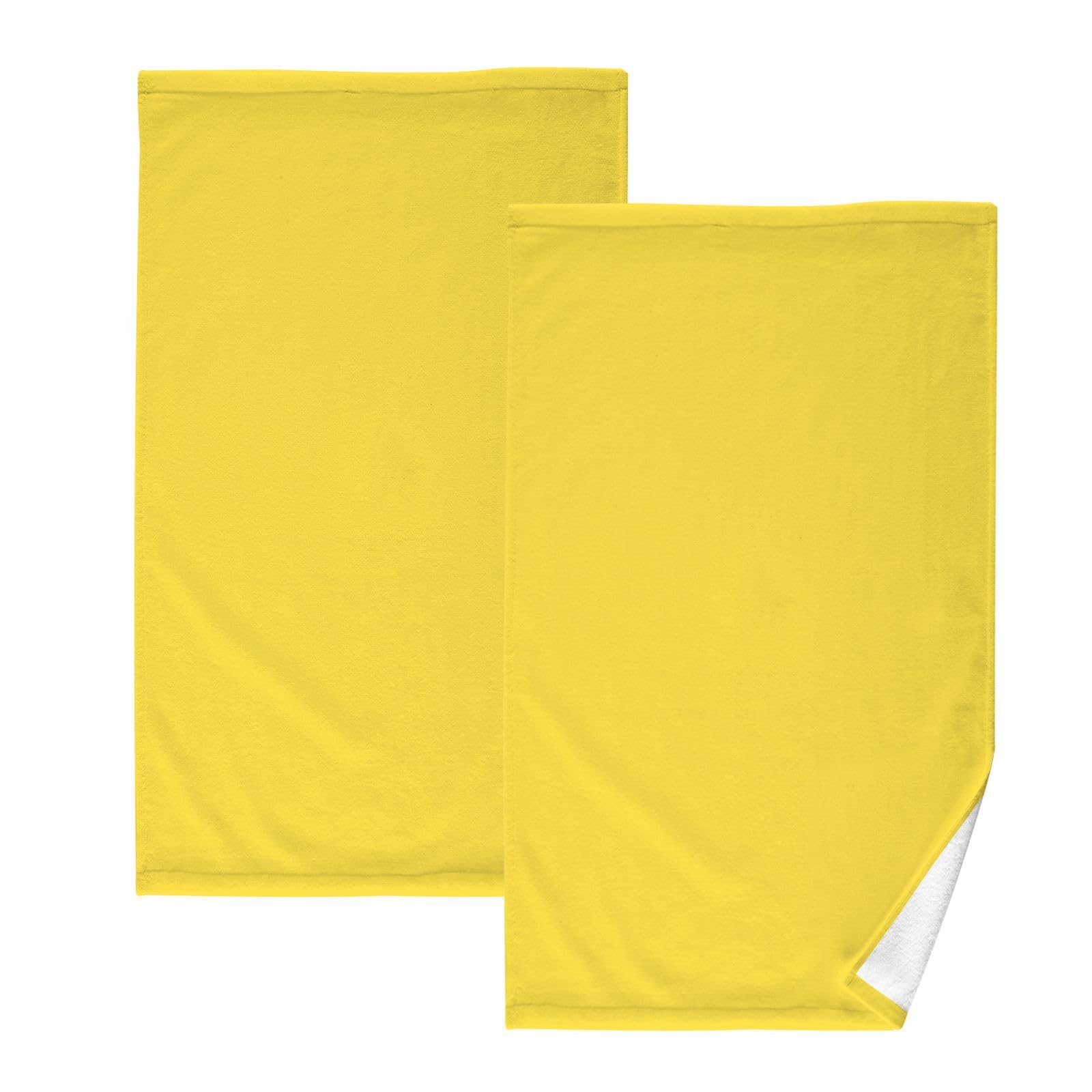Golden Facial Towels for Face, Highly Absorbent Softness and Comfort, Beach Hand Towels