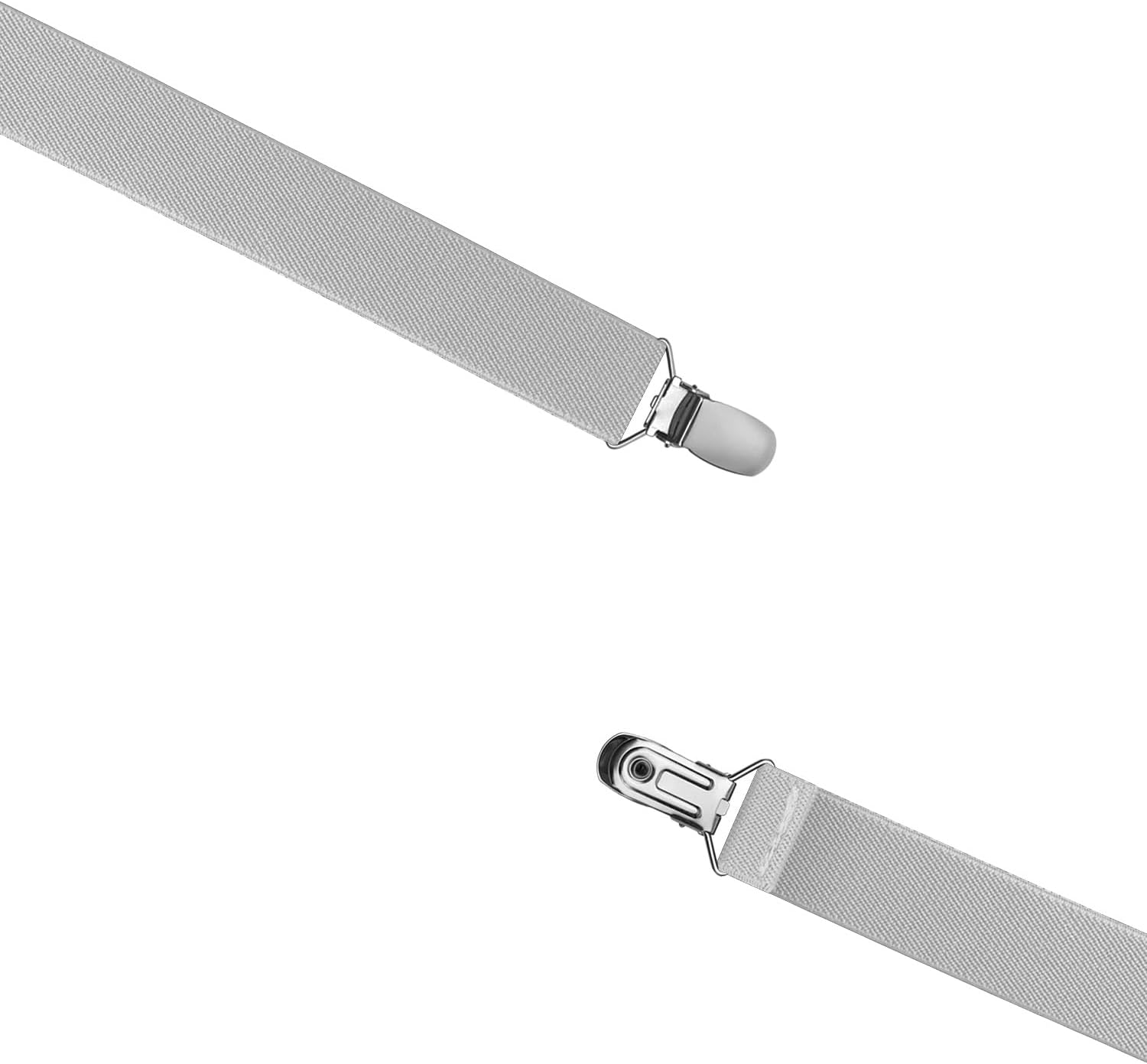 Men's 1 Inch Wide Adjustable Y Back Elastic Suspender With Clips - Image 3