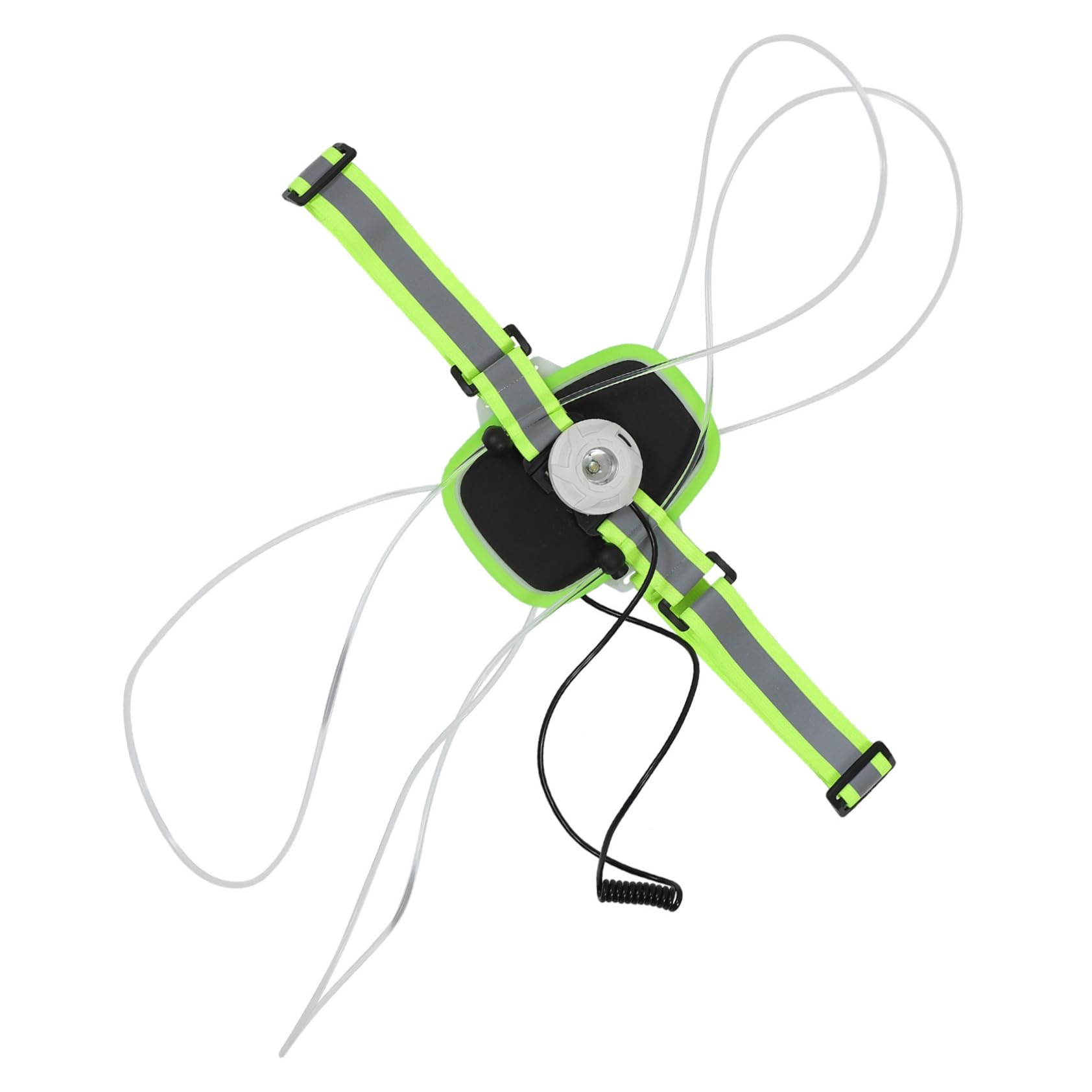 Gilet de Course Rechargeable USB Lumineux Réfléchissant