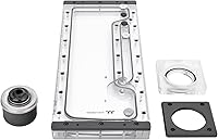 Vista 4 de Thermaltake Pacific Core P6 DP-D5 Plus Distro-Plate con bomba combinada, diseñada específicamente para el chasis Core P6, capacidad de 10.2 fl oz