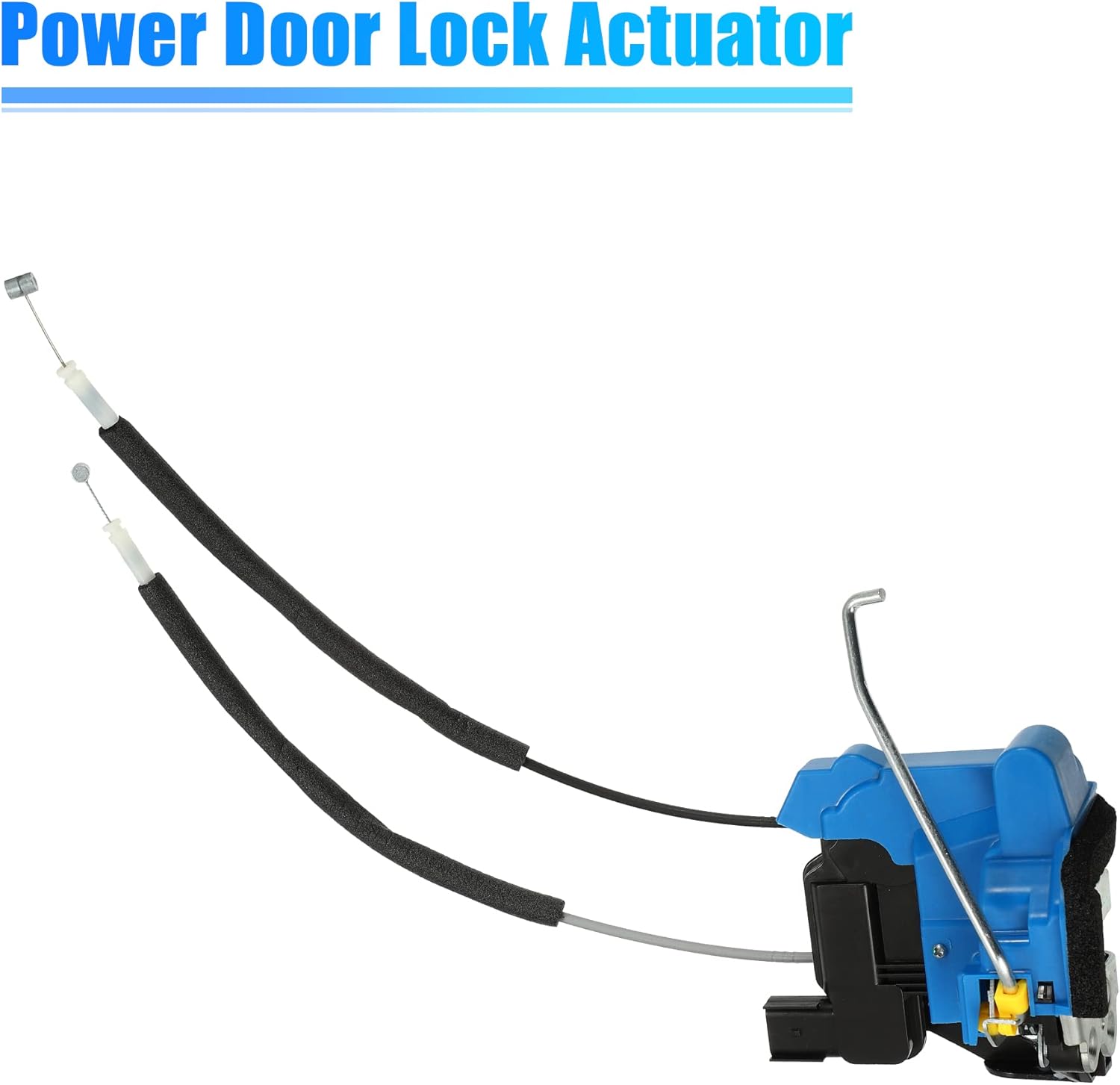 X AUTOHAUX Rear Driver Side Door Lock Actuator Motor 81411-1W020 for Kia Rio 1.6L L4 2012-2017 with Power