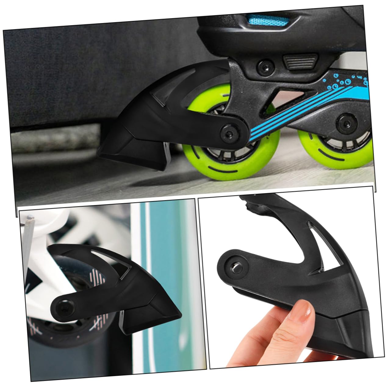 Toddmomy Accessoires De Frein Accessoires De Roller Accessoires De Patins à roulettes Bouchon De Patin à roulettes Patins De Frein Fournitures De Patins à Roues Alignées Fer