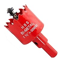 Vista 63 de Kit de sierra de agujero, LAIWEI Sierra de agujero, herramienta de taladro eléctrico para perforar madera, PVC, perfiles de aluminio, paneles