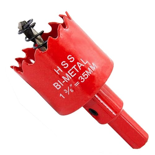 Miniatura 63 de Kit de sierra de agujero, LAIWEI Sierra de agujero, herramienta de taladro eléctrico para perforar madera, PVC, perfiles de aluminio, paneles