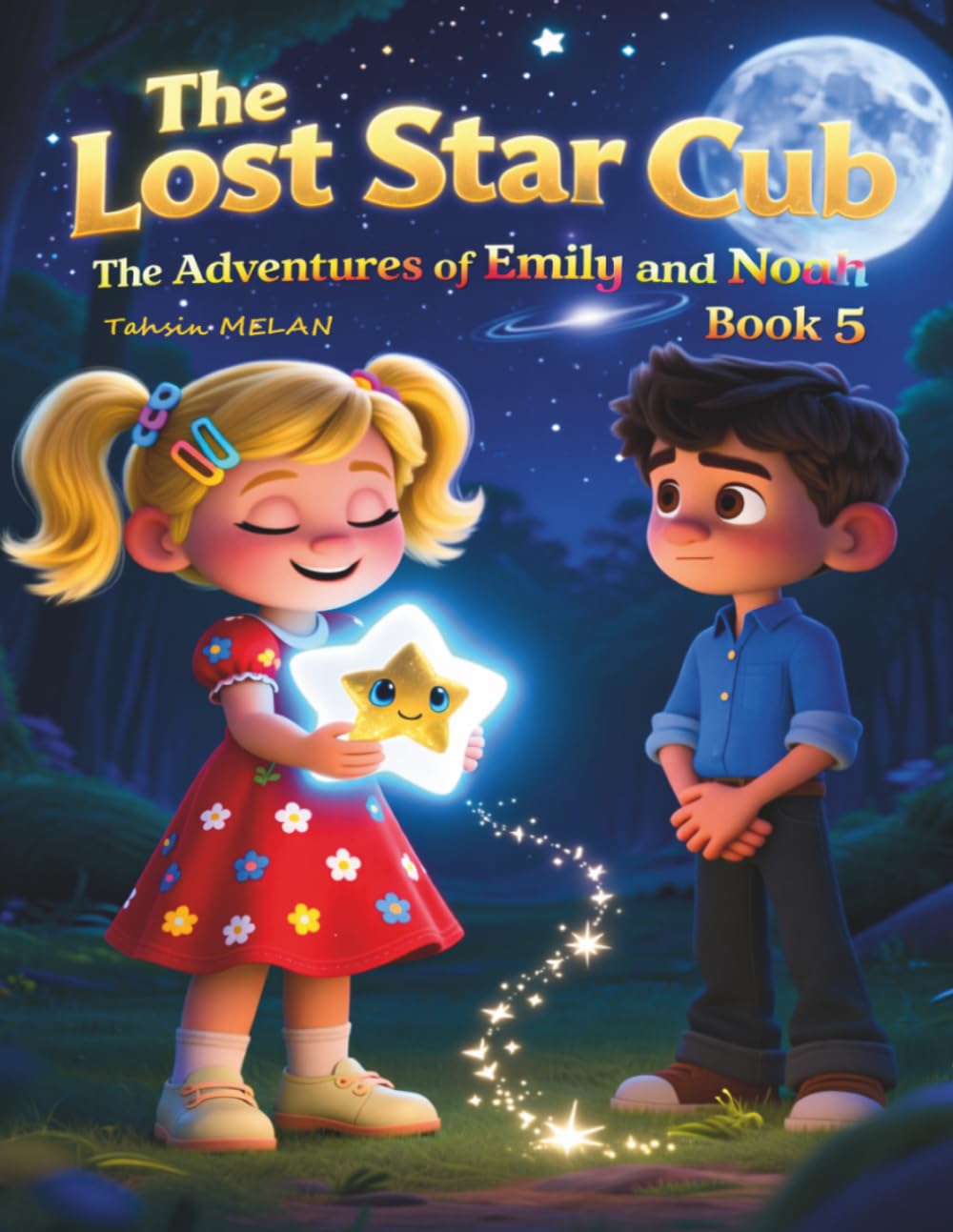 The Adventures of Emily and Noah – Book 5: The Lost Star Cub (Macera ve Öğretici Çocuk Masalları / 3 yaşından itibaren farklı seviyelere uygun masal ve hikâyeler)