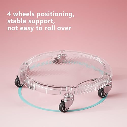 Miniatura 4 de Wheeled sliders for working out smoother exercise sliders multicoloured exercise pads for floor Fitness pilates feet exercise Includes 4 universal