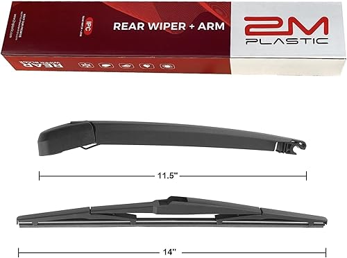 Reemplazo del estilo del OEM de la fábrica de la cuchilla del brazo del limpiaparabrisas trasero para Hyundai SANTA FE 2007-2012