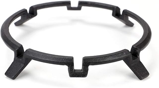 YORKING Cast Wok Ring Iron Stand Rack Universal Stove Rack Kitchen Wok Cooktop Range Pan Holder for Burners Gas Hobs Cookers Replace Kitchen Supplies Accessories