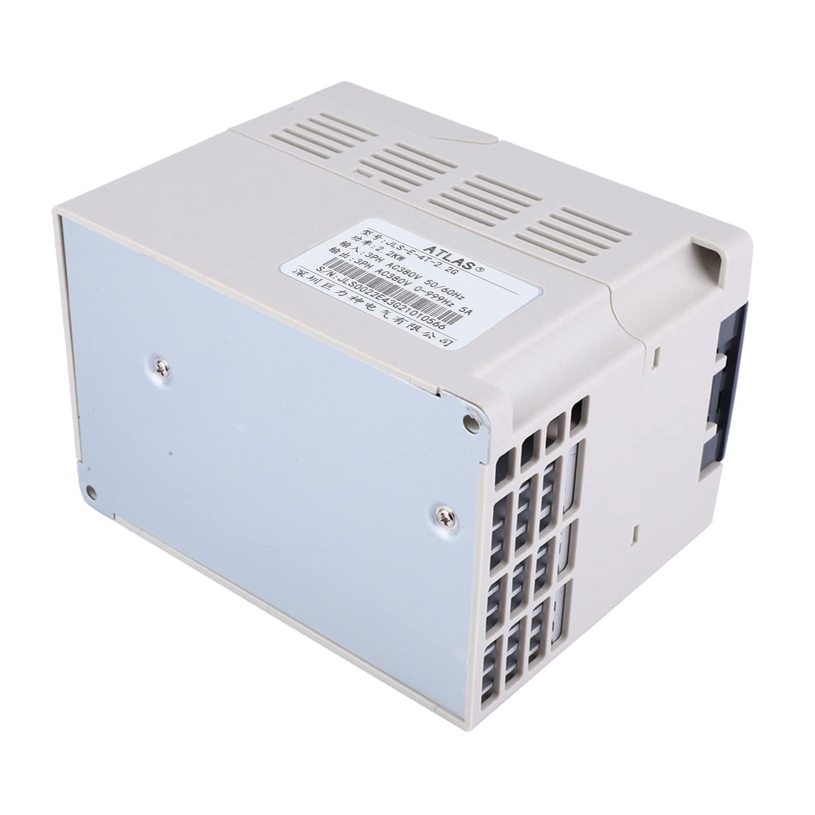 Inversor de 2,2 kW, 380V, variador de frecuencia Variable trifásico, inversor VFD para Entrada trifásica, Salida, Control de Velocidad del Motor, convertidores de Unidad de Entrada