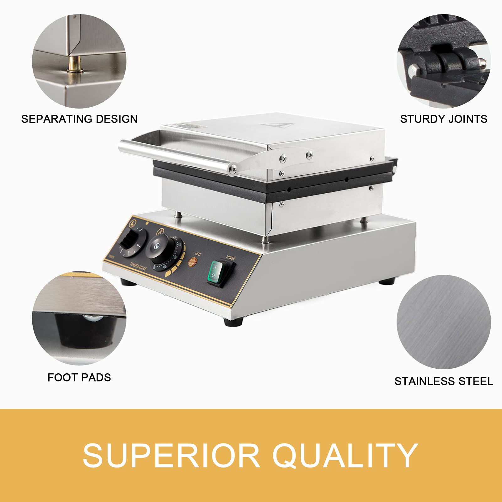 waffle maker 2000w