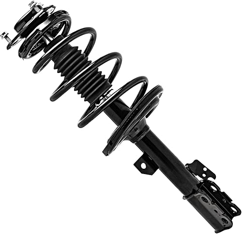 Miniatura 431 de Detroit Axle - Kit de suspensión delantera de 10 piezas para Chevy Aveo Aveo5 Pontiac G3 Wave 2 Ready Struts Assembly 2 Enlaces de barra