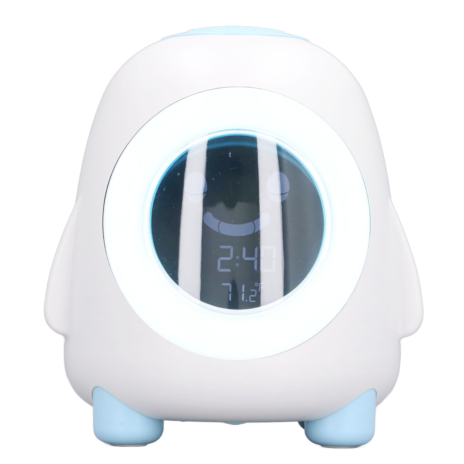 TOPINCN Reloj Despertador Infantil de Dibujos Animados con Pantalla Clara, Luz Nocturna para Dormitorio, Uso de Componentes Electrónicos de Plástico