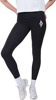 Ultra Game Women's WNBA Official Super Soft Leggings Workout Yoga Pants