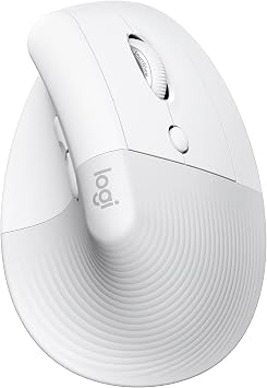 Logitech Wireless Vertical Silent Ergonomic Mouse LIFT M800PG, Logi Bolt, Bluetooth, Not Compatible with Unifying, Smartwheel, Wireless Mouse, Wireless, Windows, Mac, Chrome, iPad, Android OS, M800