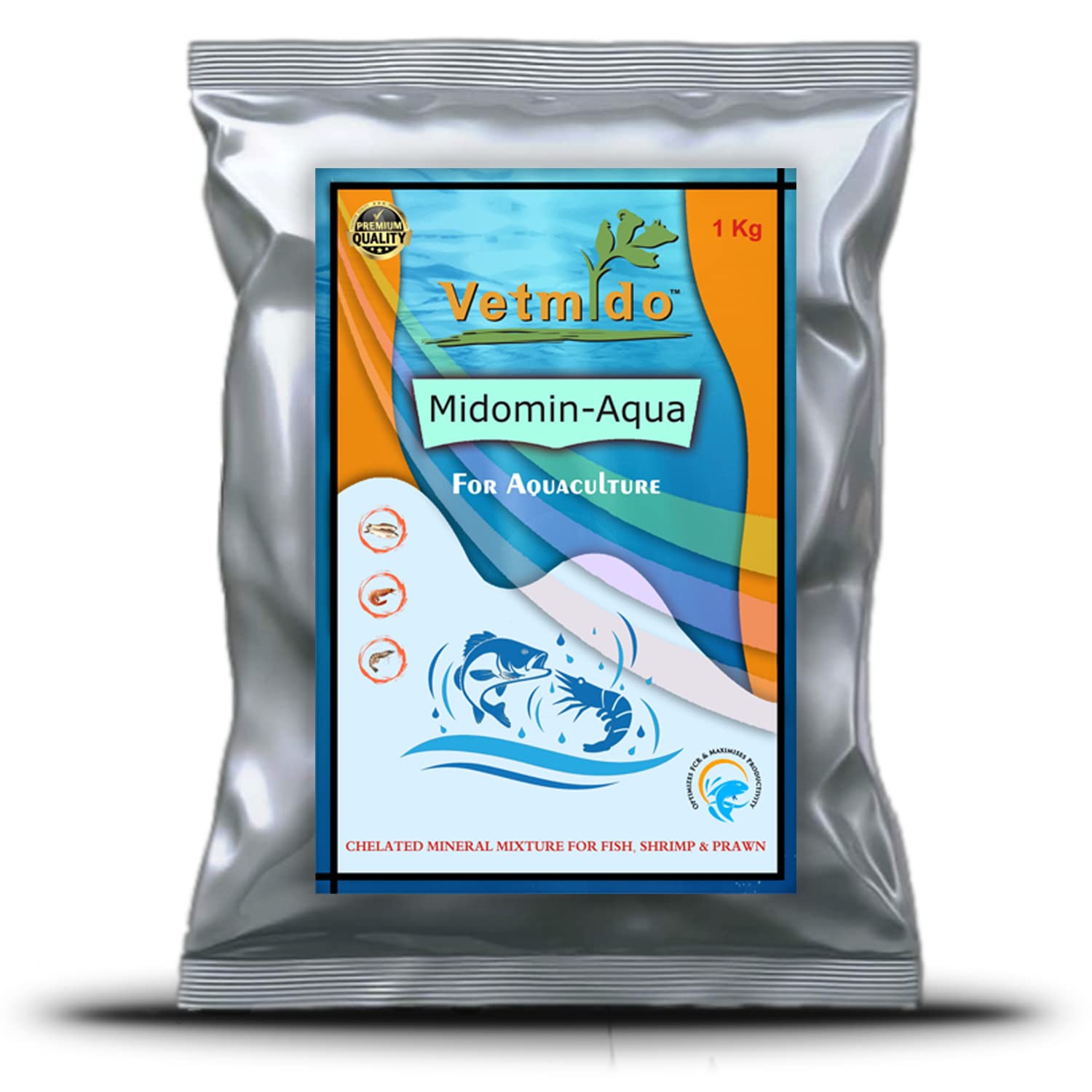 VETMIDO Midomin-Aqua - Chelated Mineral Mixture Powder Supplement Growth Booster for Fish, Shrimp, Prawn and Aquatic Animals - 1 Kg (B09NBM1LDK) Amazon Price History, Amazon Price Tracker