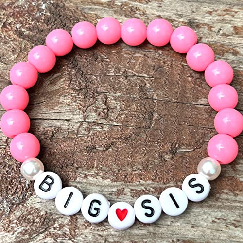 Image of Sister's Big Bracelet Gift, Little Girls' Sister Jewelry
