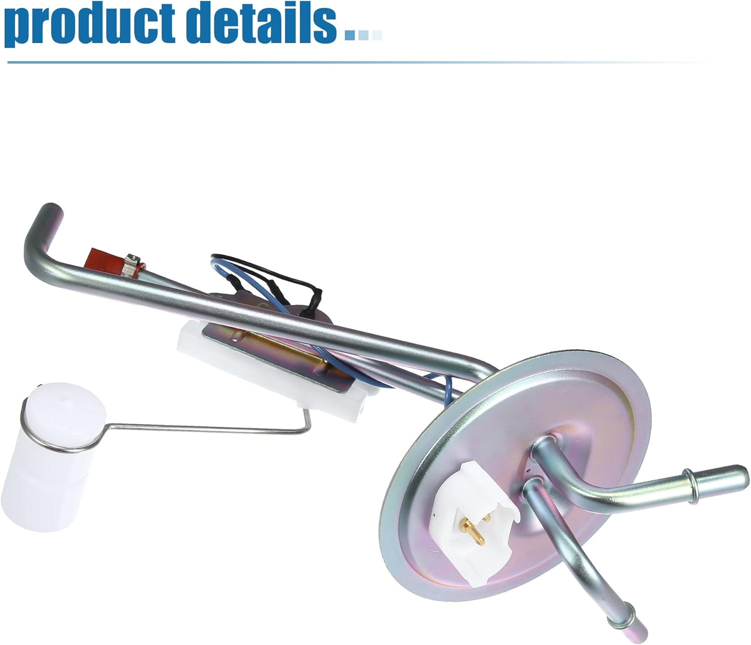 X AUTOHAUX Diesel Pickup Fuel Pump Sending Unit FMSU-5DER for Rear Tank for Ford F250 F350 Diesel Pickup 1987-1989 ABS Metal 1 Set