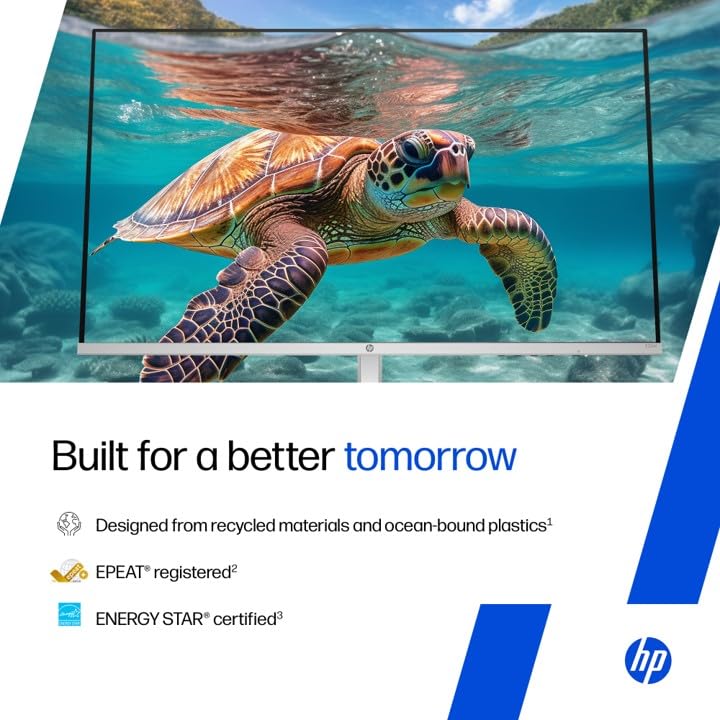Image of HP Series 5 31.5 inch FHD Monitor - 532sf, 31.5inch(80cm),FHD (1920 x 1080),300 Nits,Anti-Glare, Eye Ease,5.1kg