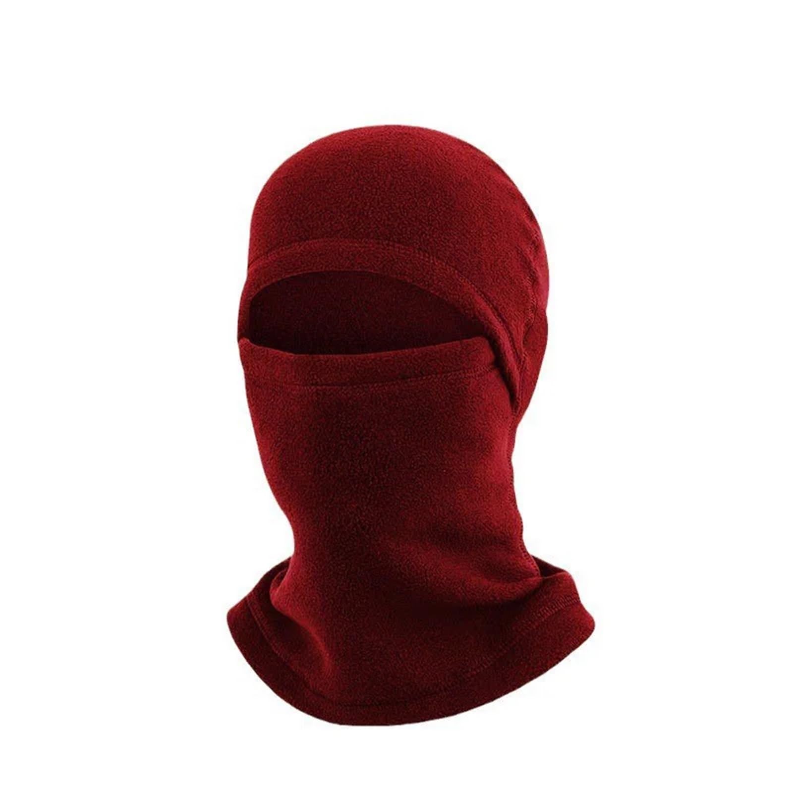 Cagoule 2 pièces Hiver Cagoule Masque Complet Thermique Ski Snowboard écharpe Casque Casquette Sport Cyclisme randonnée Course Cou Plus Chaud Hommes Femmes pour L'ExtéRieur