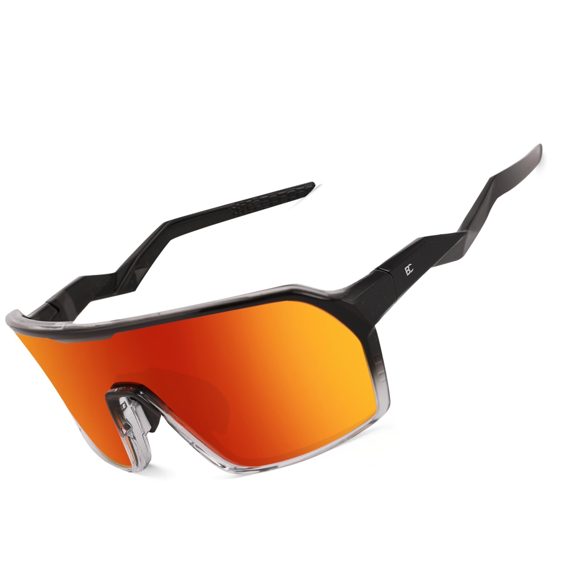 BIRCEN Polarized Baseball Sunglasses for Sports: TR90 Lightweight Running Sunglasses Cycling Glasses for Outdoor Runners MTB