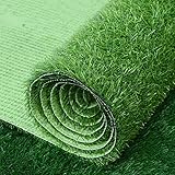 IR VERDE CON SU PATIO:Respetuoso del medio ambiente,Ya no tendrá que regar o cortar.Despídete de la hierba muerta, ya que esto es perfecto para las zonas de alto tráfico.También es seguro para niños y mascotas, lo que significa que nunca tendrás que rociar con productos químicos para mantener el césped con aspecto verde y libre de hierba.