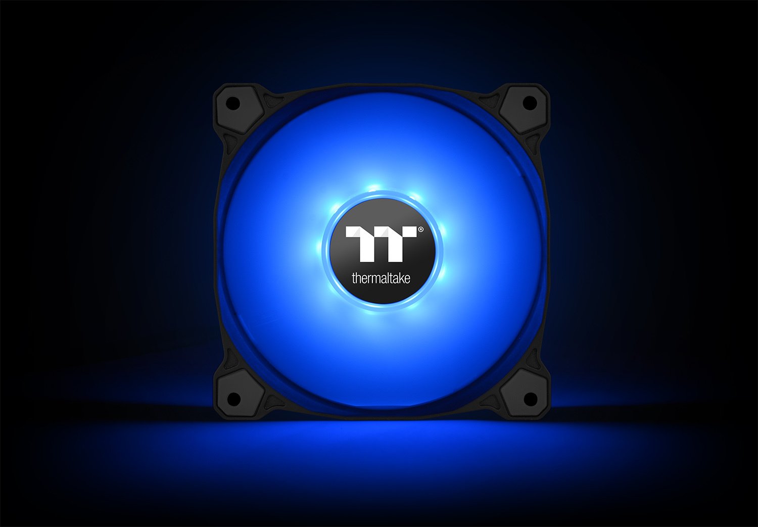 Thermaltake Pure Plus - Radiator Fan TT Premium Edition, Color Negro