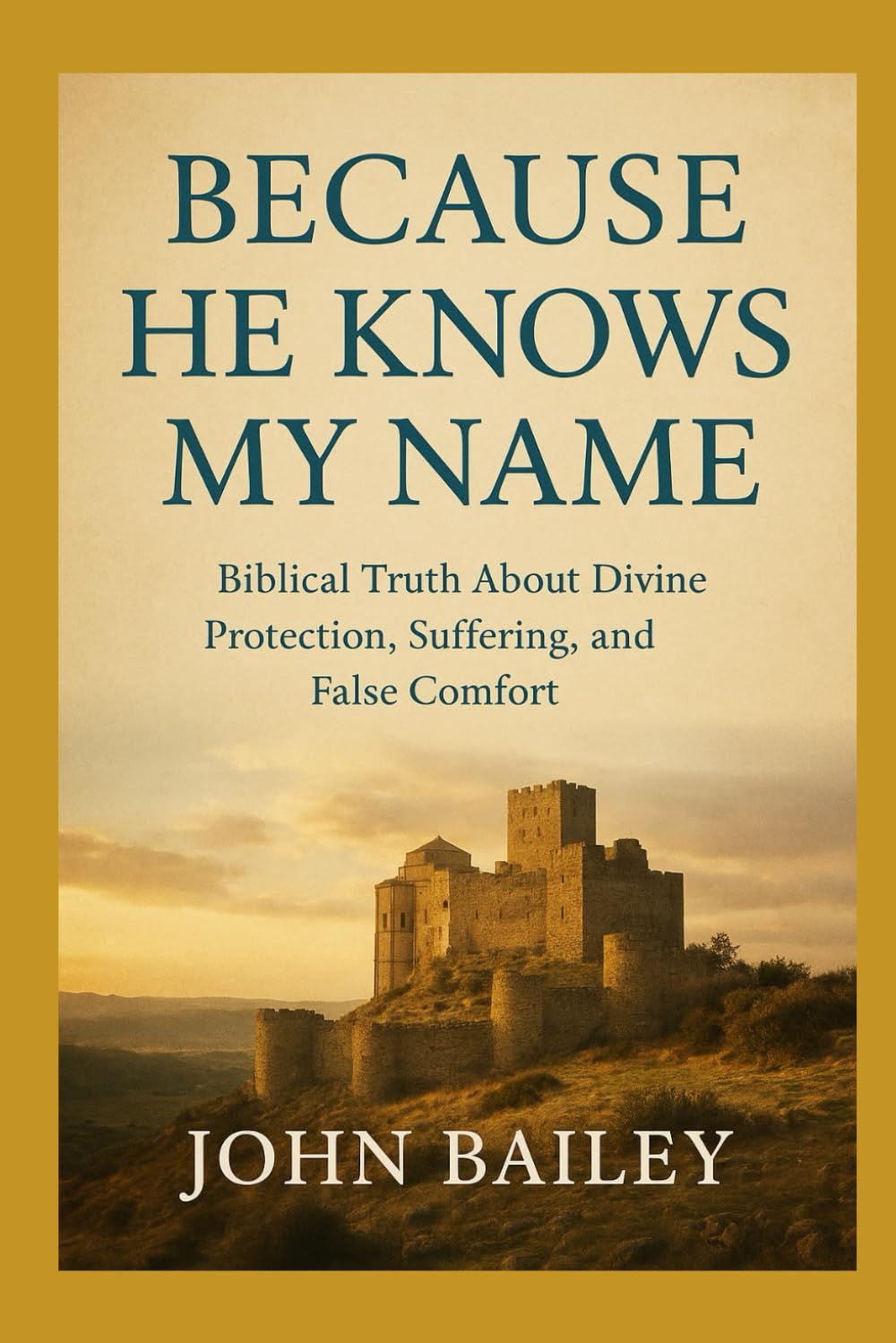 Because He Knows My Name: Biblical Truth About Divine Protection, Suffering, and False Comfort (Christian Books on History, Doctrine, and Helping Others)