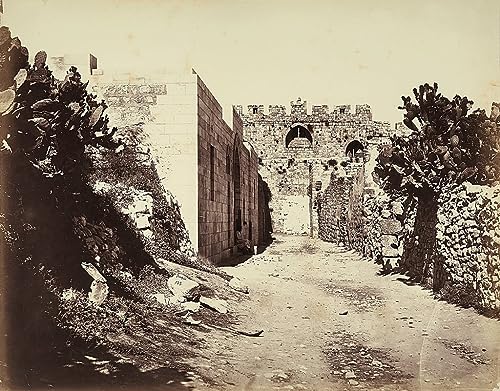 Murales decorativos de Jerusalén: transforma tu dormitorio con arte histórico de 60x90cm