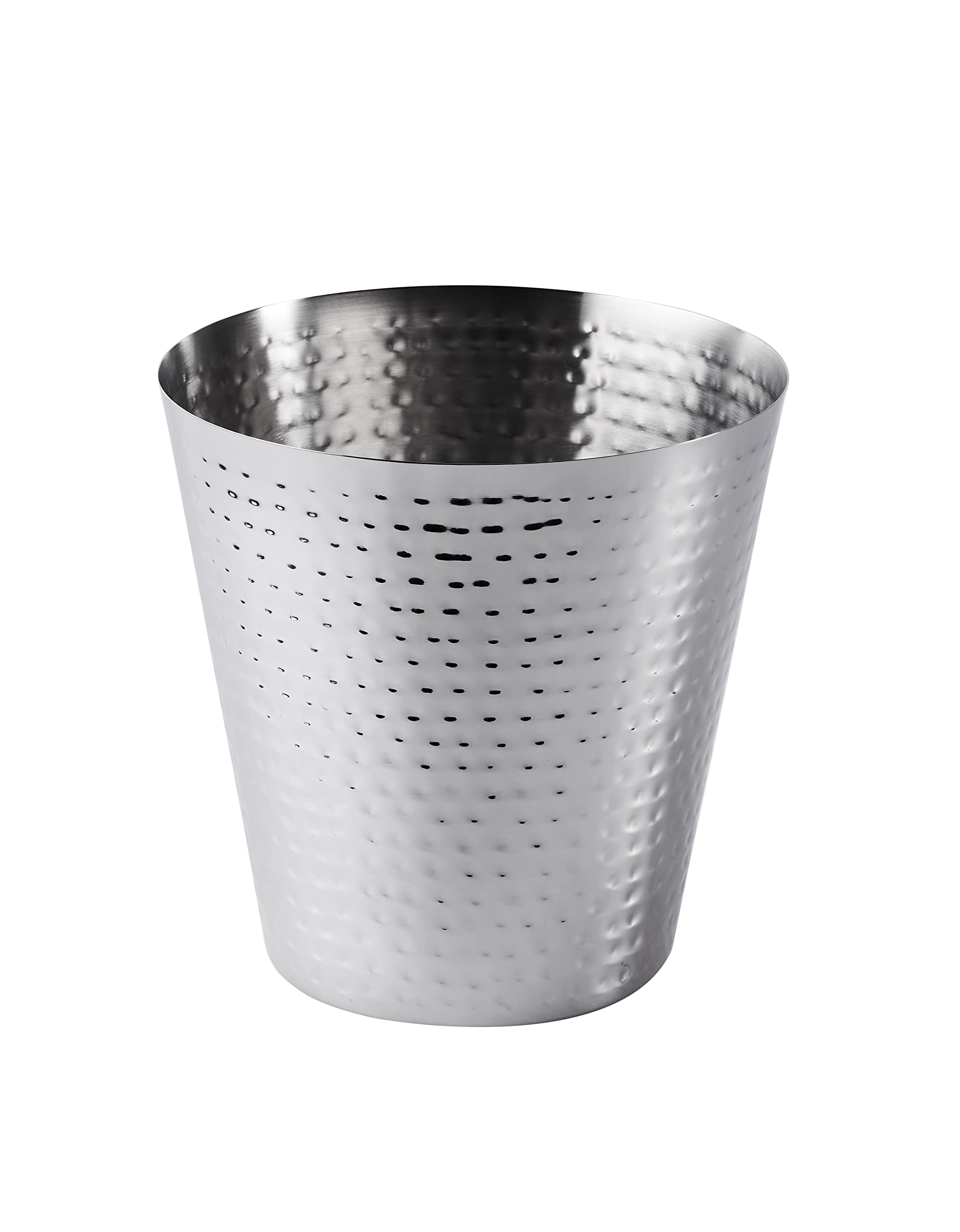 Rafraîchisseur de champagne sur pied, refroidisseur de vin avec support, refroidisseur de bouteilles, refroidisseur de bouteille en acier inoxydable argenté pour fêtes – vin et champagne – XL 80 cm