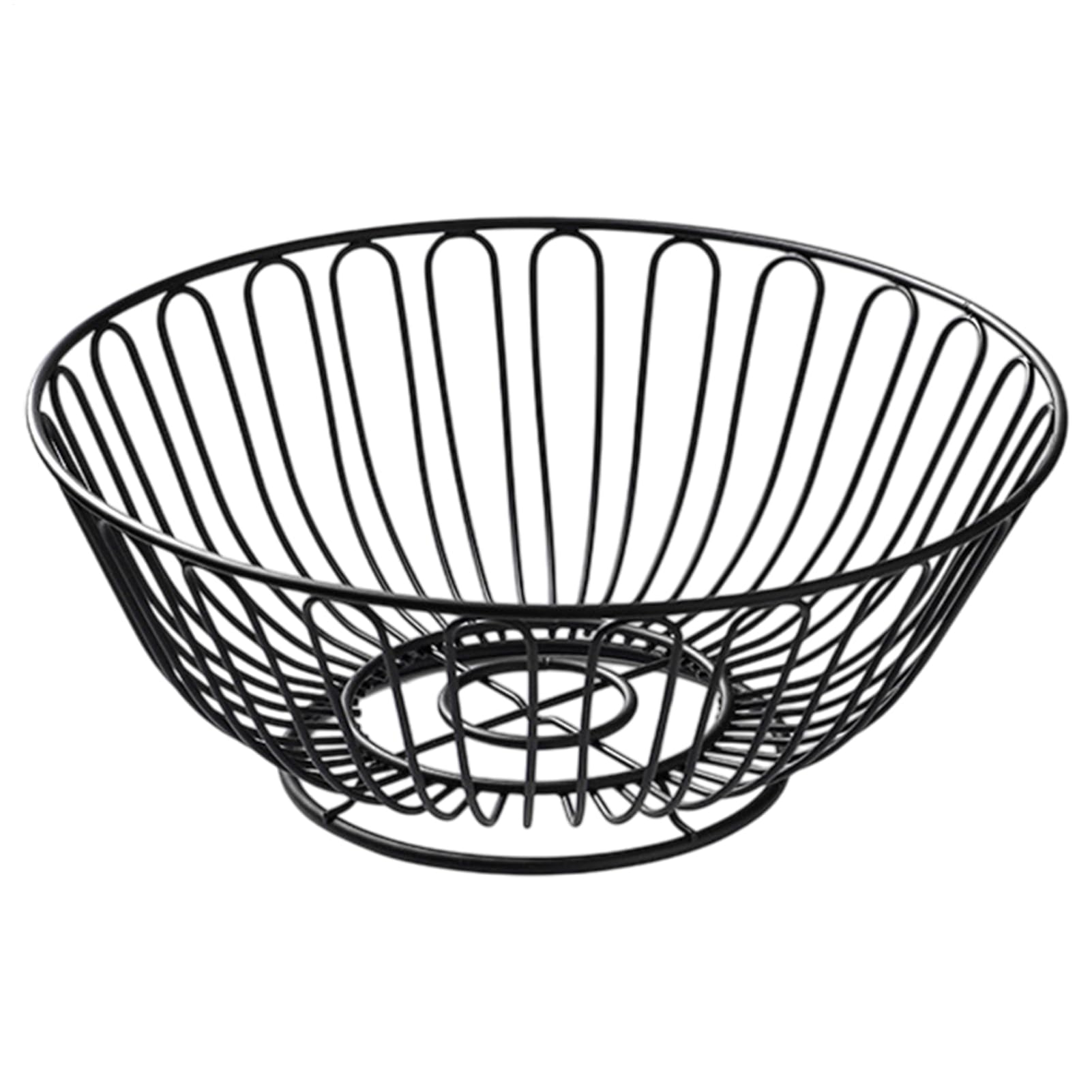 Organizador de cocina tipo cesta de alambre para almacenamiento de mesa