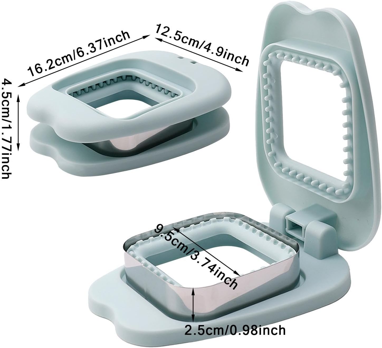 Sandwich Cutter and Sealer Crustless Sandwich Maker Cutter Sealer Set