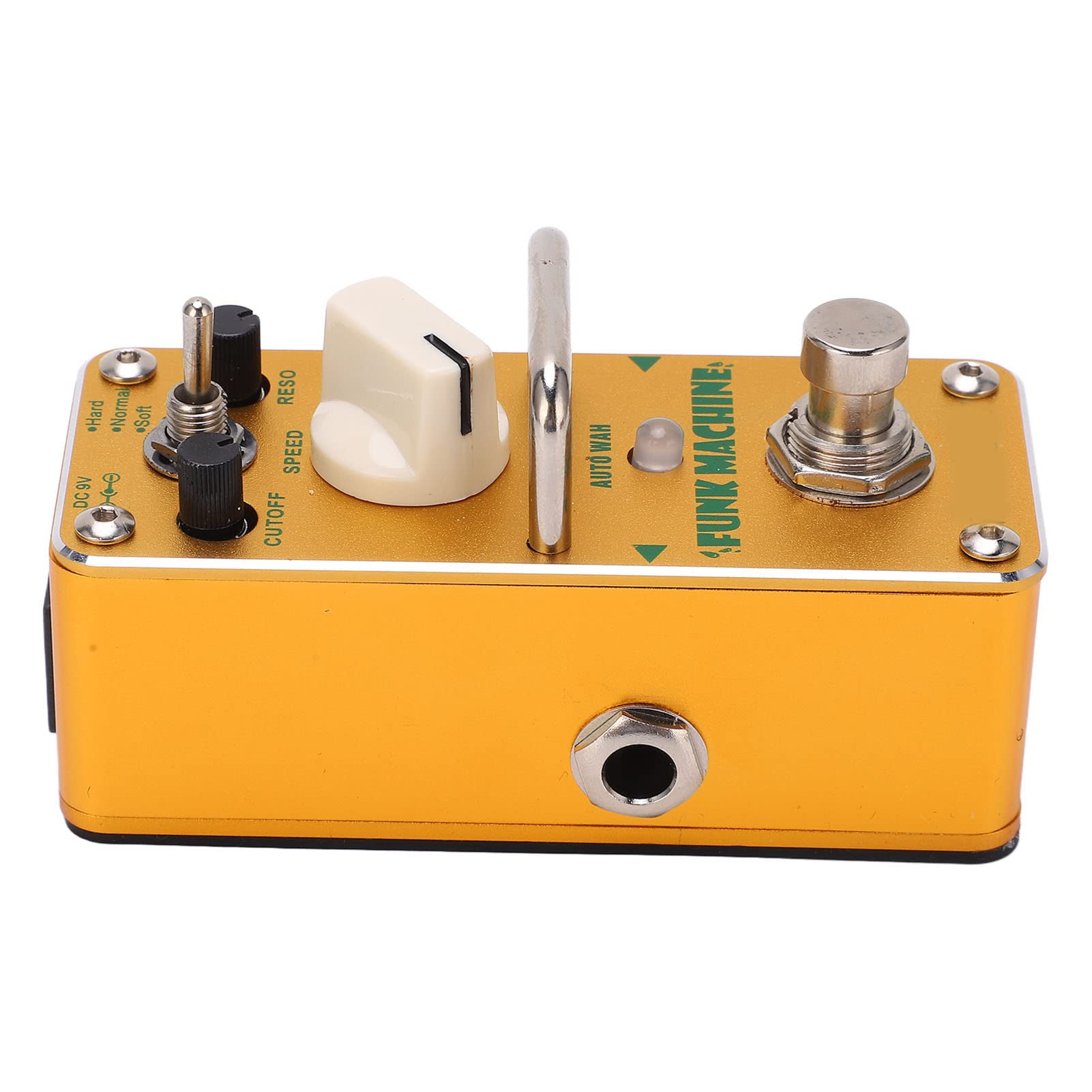Sonew Pedale Effetto per Chitarra FUNK MACHINE Accessorio per Strumento di Controllo Facile WAH Automatico Singolo True Bypass