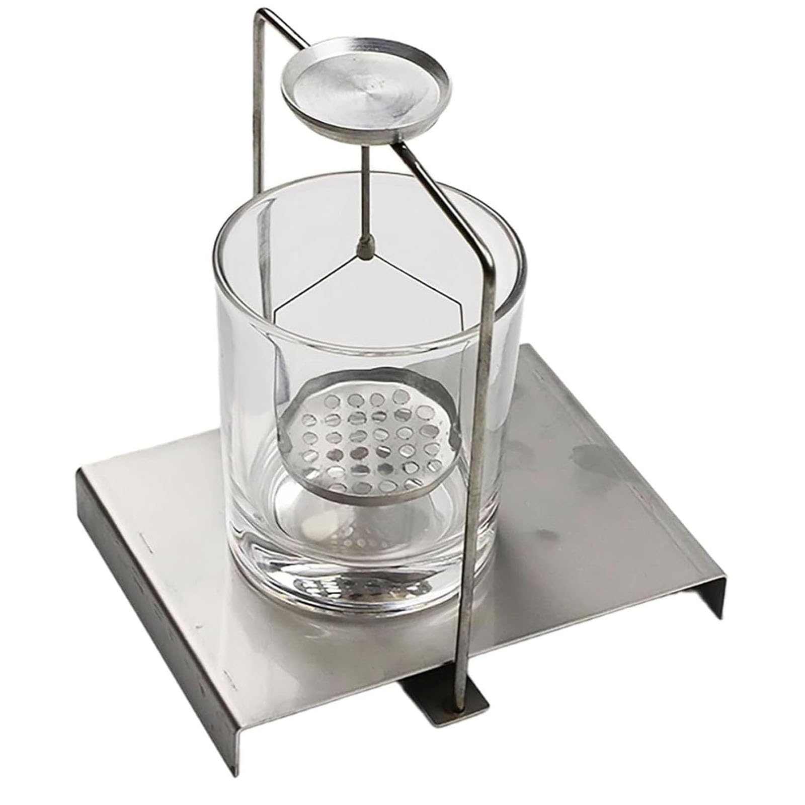 IMOYBBR Density Determination Kit Gravity Frame, Specific Gravity Measuring Device For Jewelry Gemstones Laboratory Scales And Accurate Solid Liquid Density Testing Use